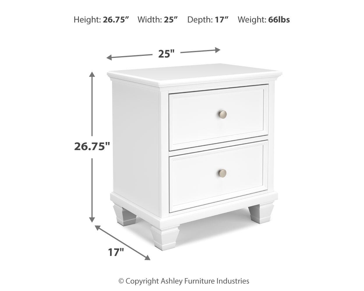 Fortman Twin Panel Bed, Dresser, Mirror and Nightstand