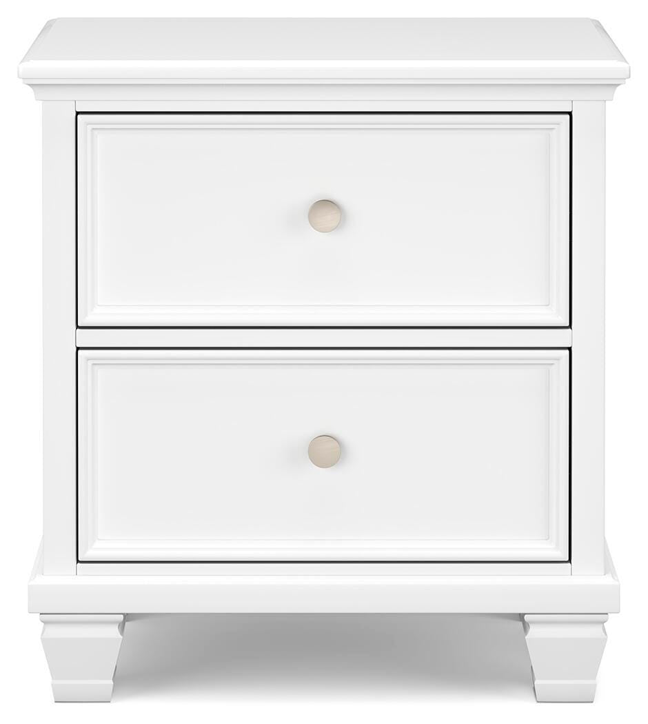 Fortman Twin Panel Bed, Dresser, Mirror and Nightstand