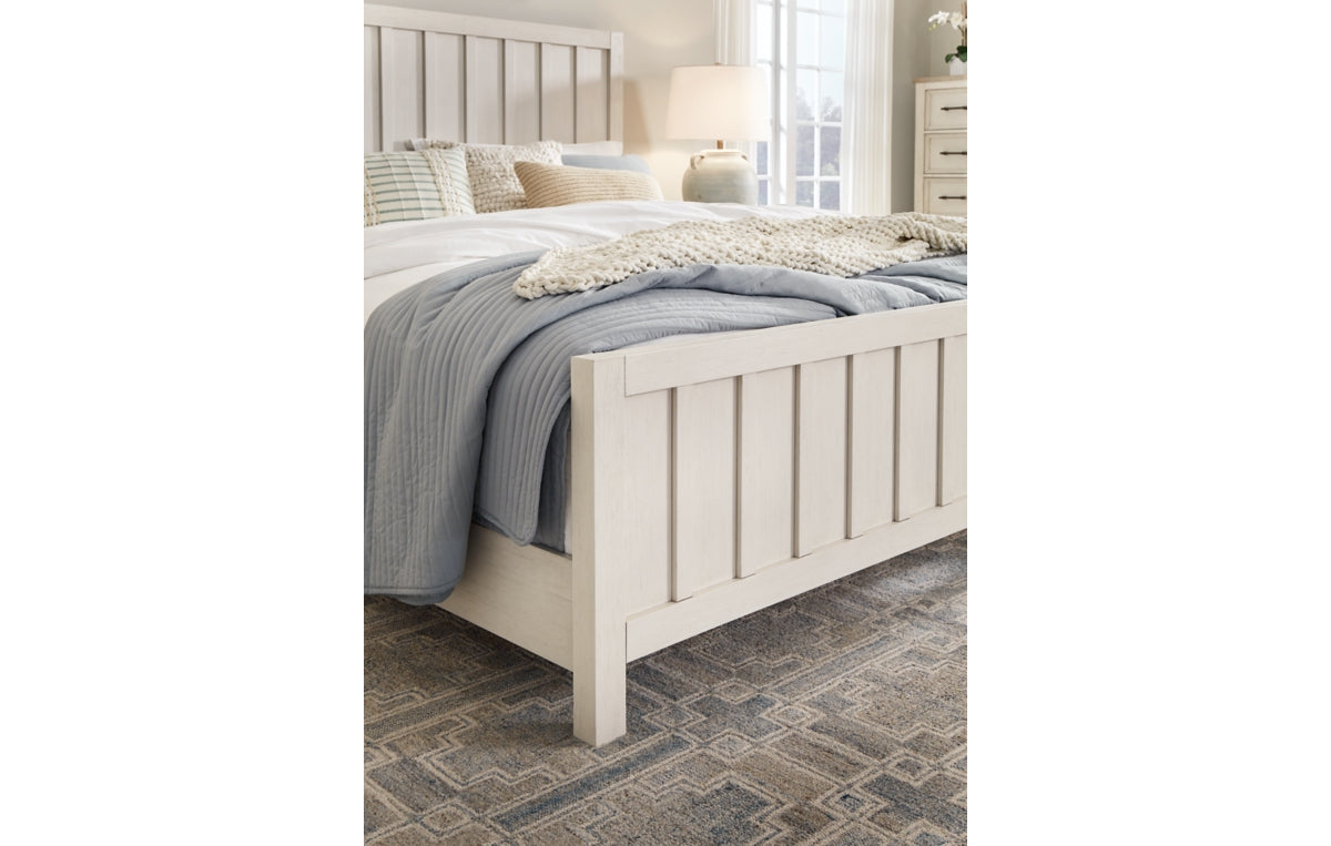 Shaybrock King Panel Bed