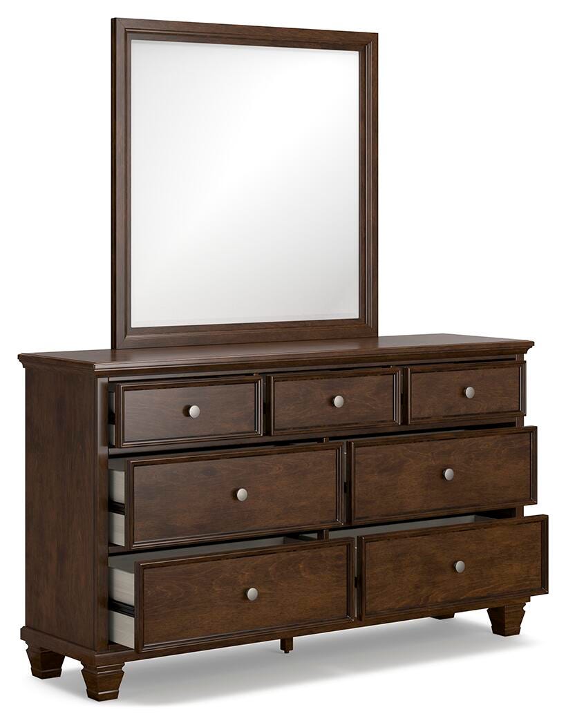 Danabrin Twin Panel Bed, Dresser, Mirror and Nightstand
