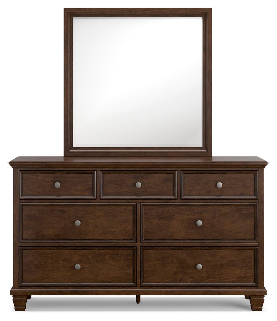 Danabrin Twin Panel Bed, Dresser, Mirror and Nightstand