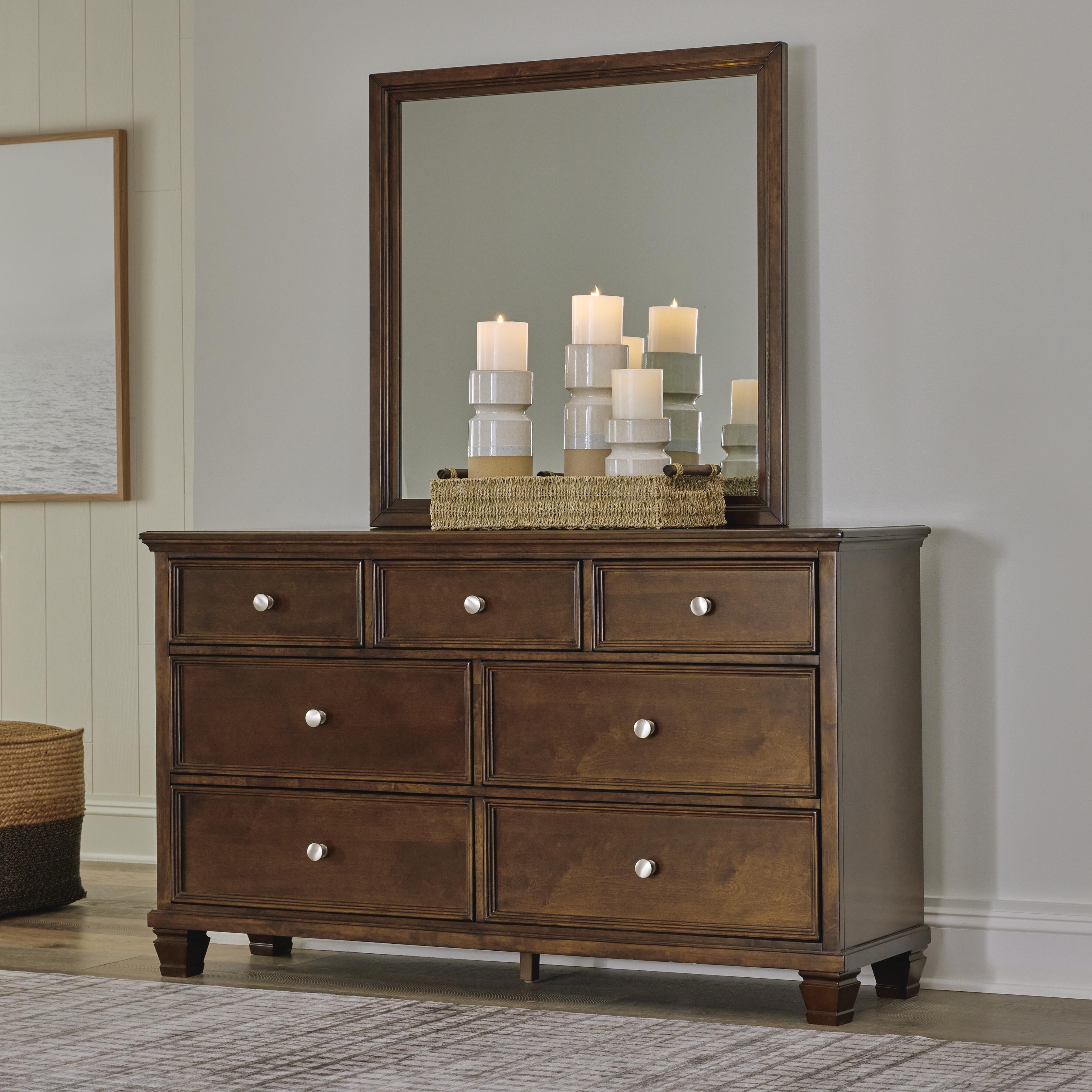Danabrin Twin Panel Bed, Dresser, Mirror and Nightstand