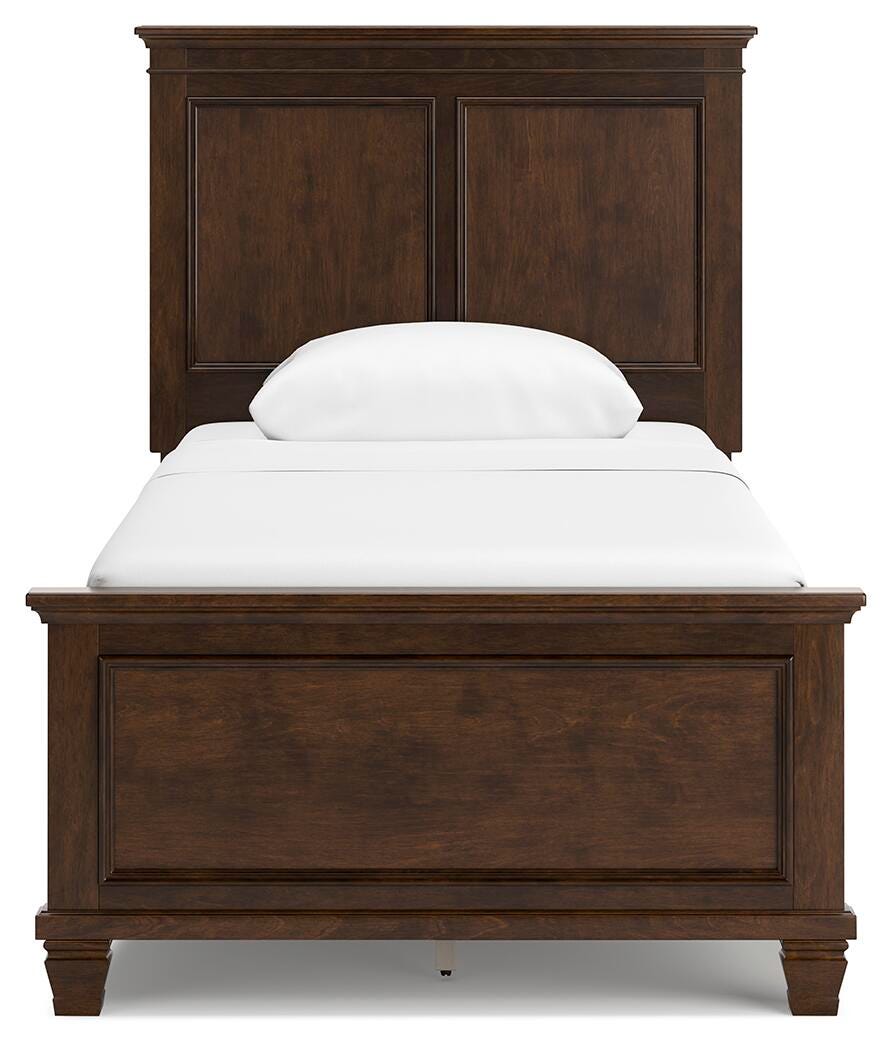 Danabrin Twin Panel Bed, Dresser, Mirror and Nightstand