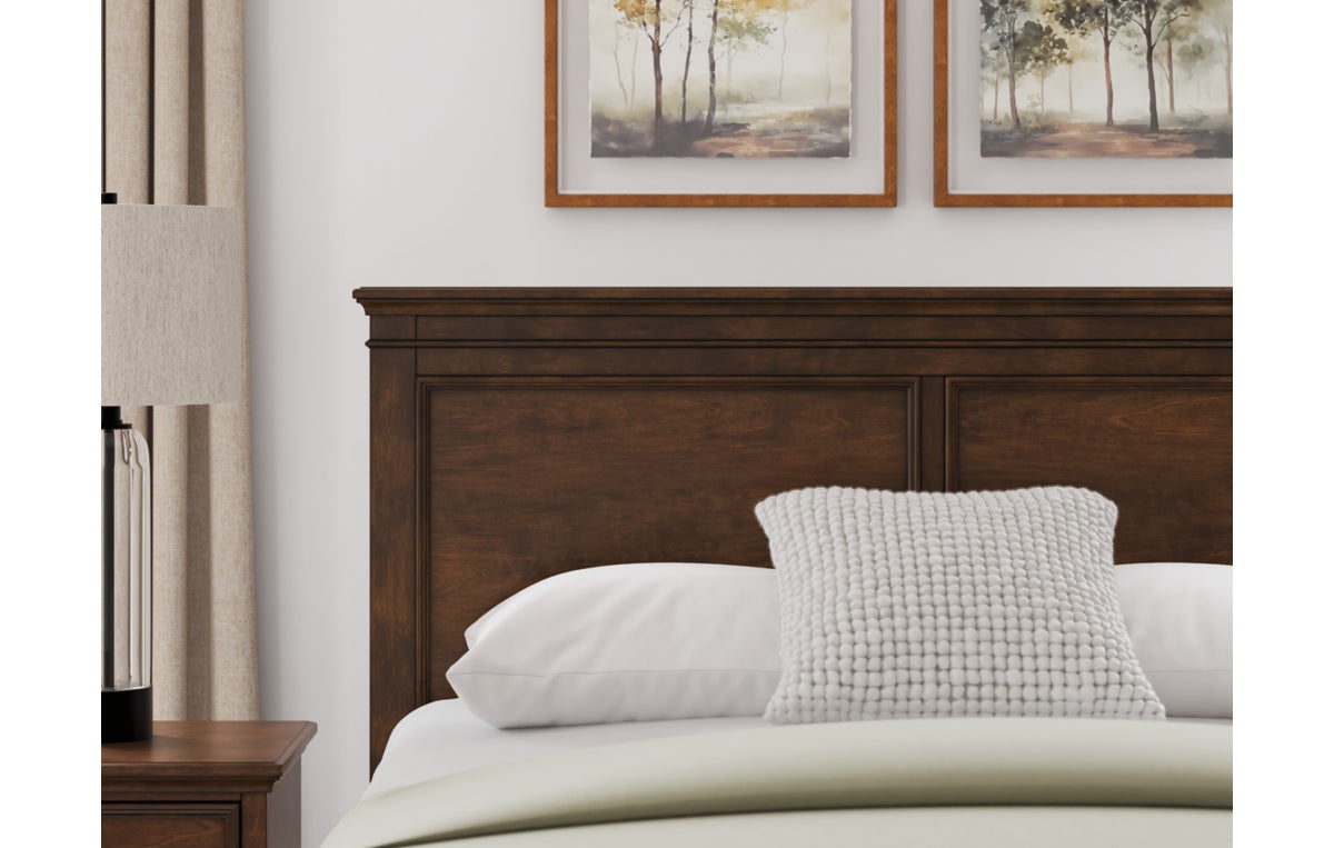 Danabrin Queen Panel Storage Bed, Dresser and Mirror