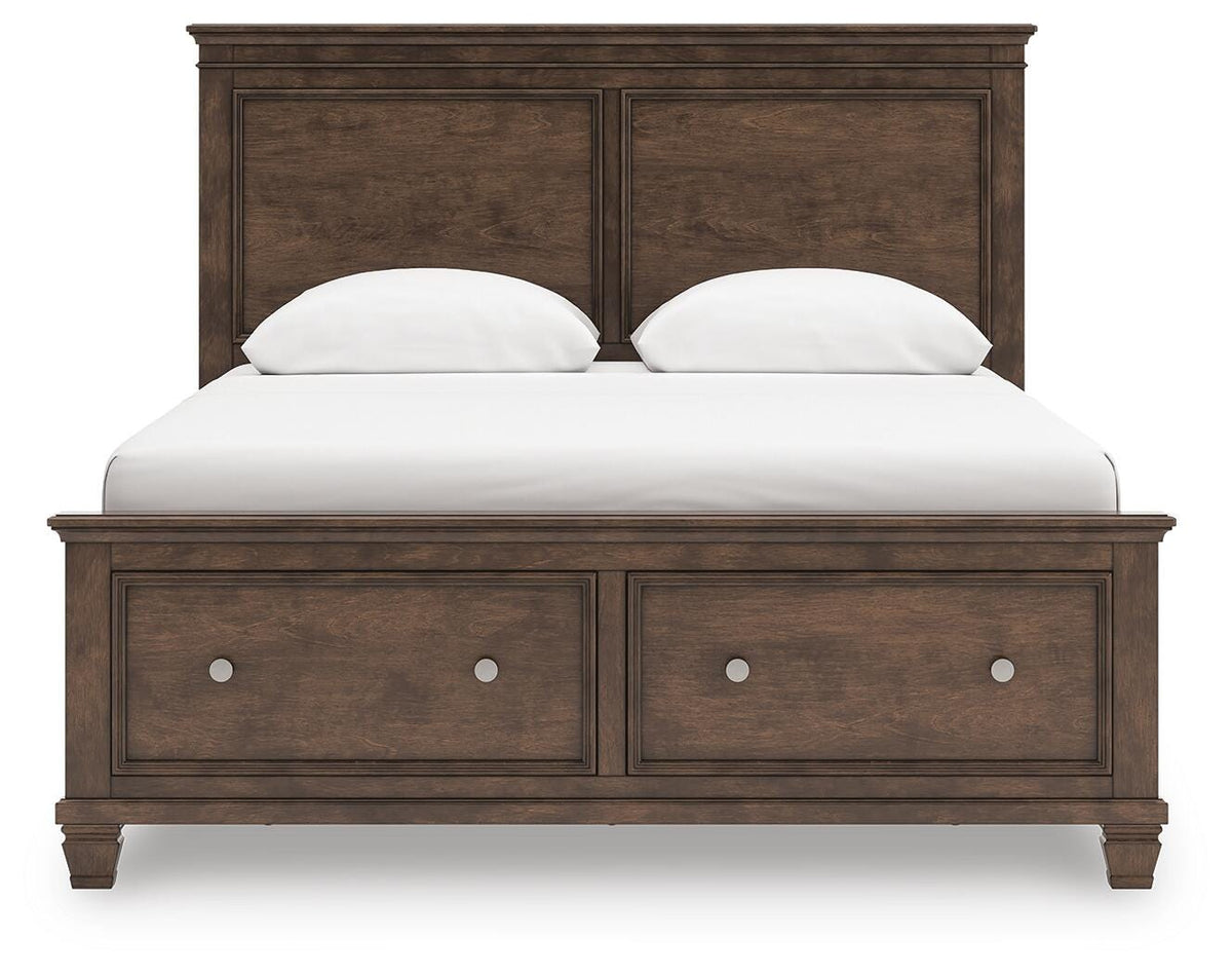 Danabrin Queen Panel Storage Bed