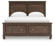 Danabrin Queen Panel Storage Bed