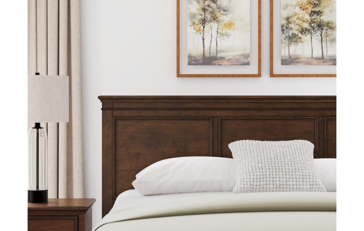 Danabrin King Panel Storage Bed, Dresser, Mirror and Nightstand