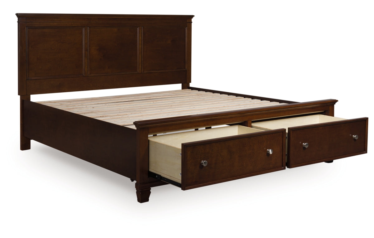 Danabrin California King Panel Storage Bed