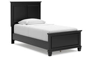 Lanolee Twin Panel Bed