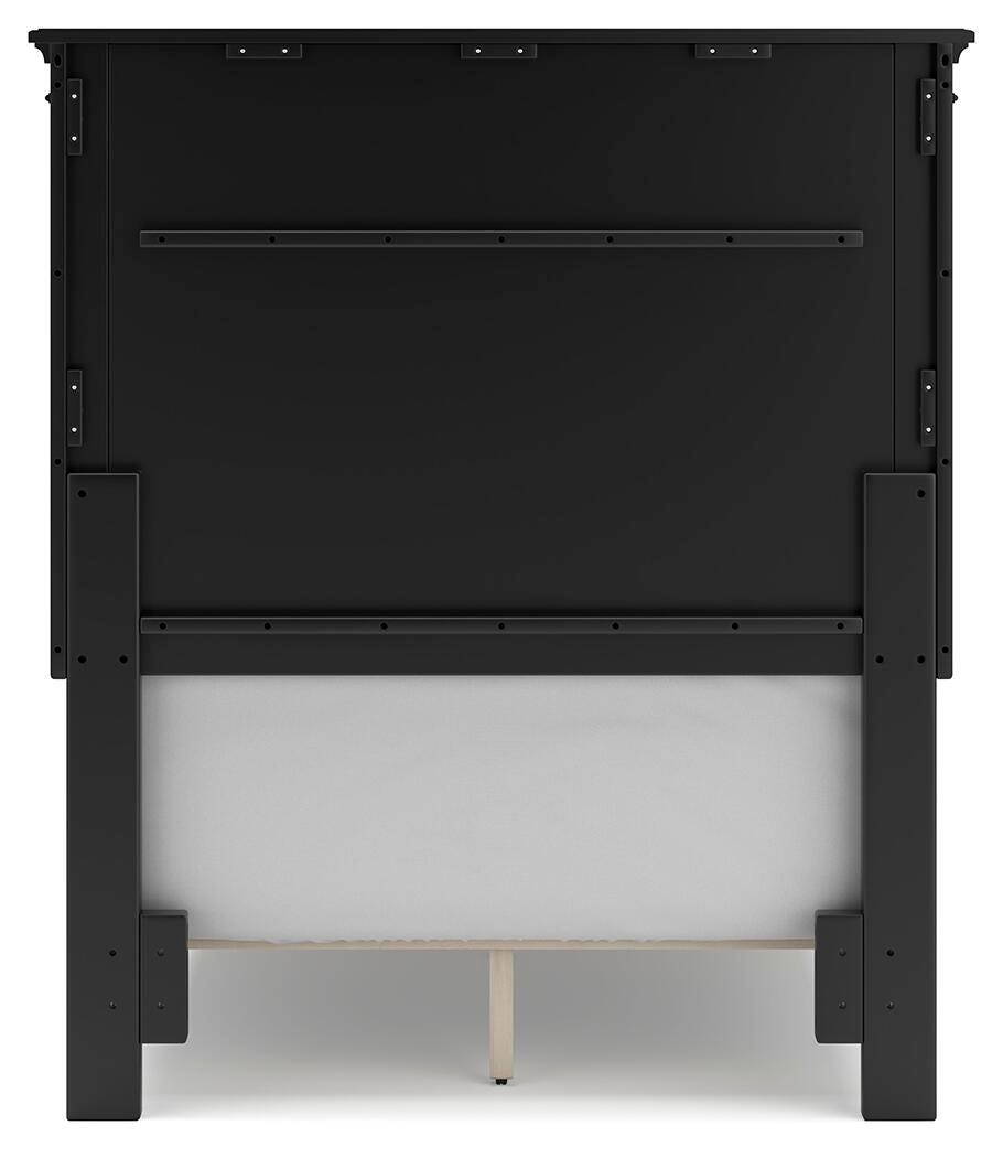 Lanolee Twin Panel Bed, Dresser, Mirror and Nightstand