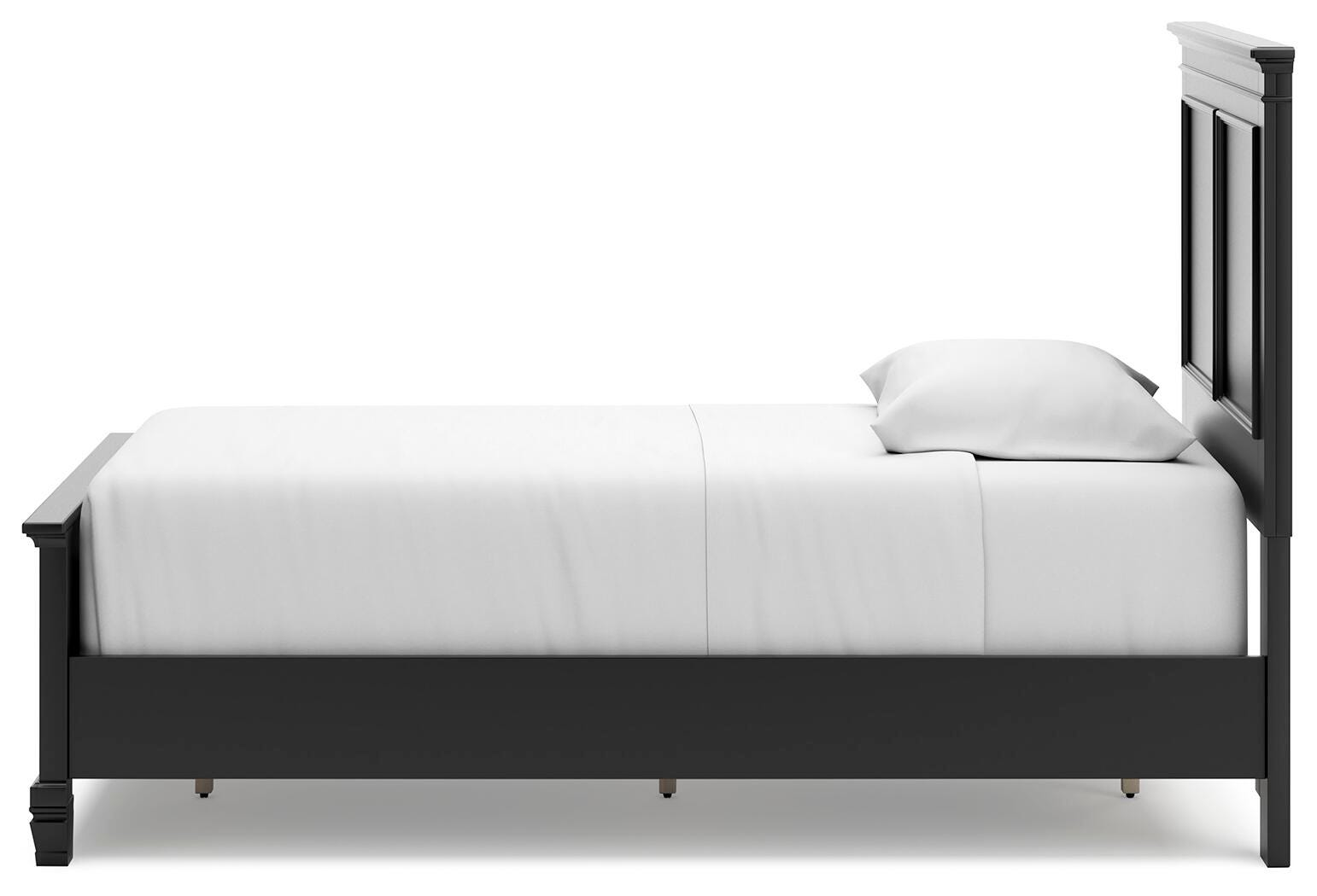 Lanolee Twin Panel Bed, Dresser, Mirror and Nightstand