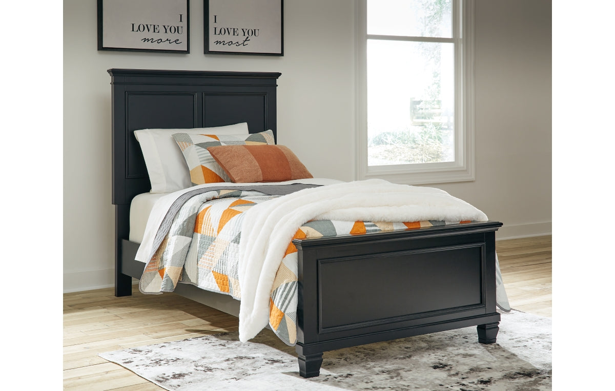 Lanolee Twin Panel Bed