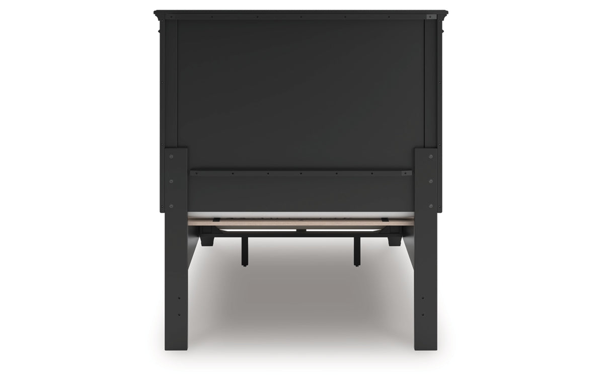 Lanolee Twin Panel Storage Bed