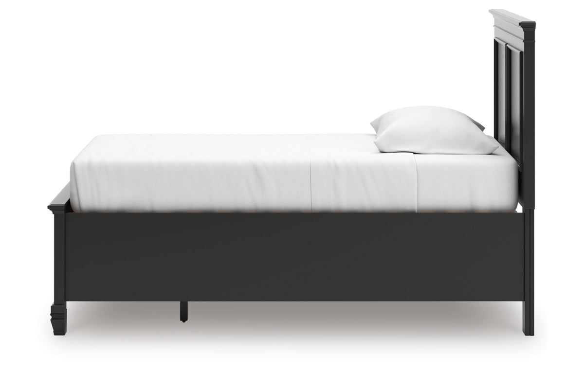 Lanolee Twin Panel Storage Bed