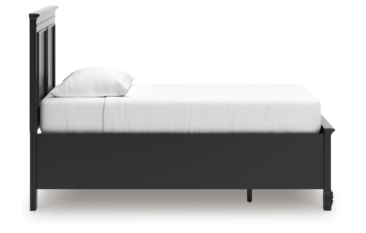 Lanolee Twin Panel Storage Bed