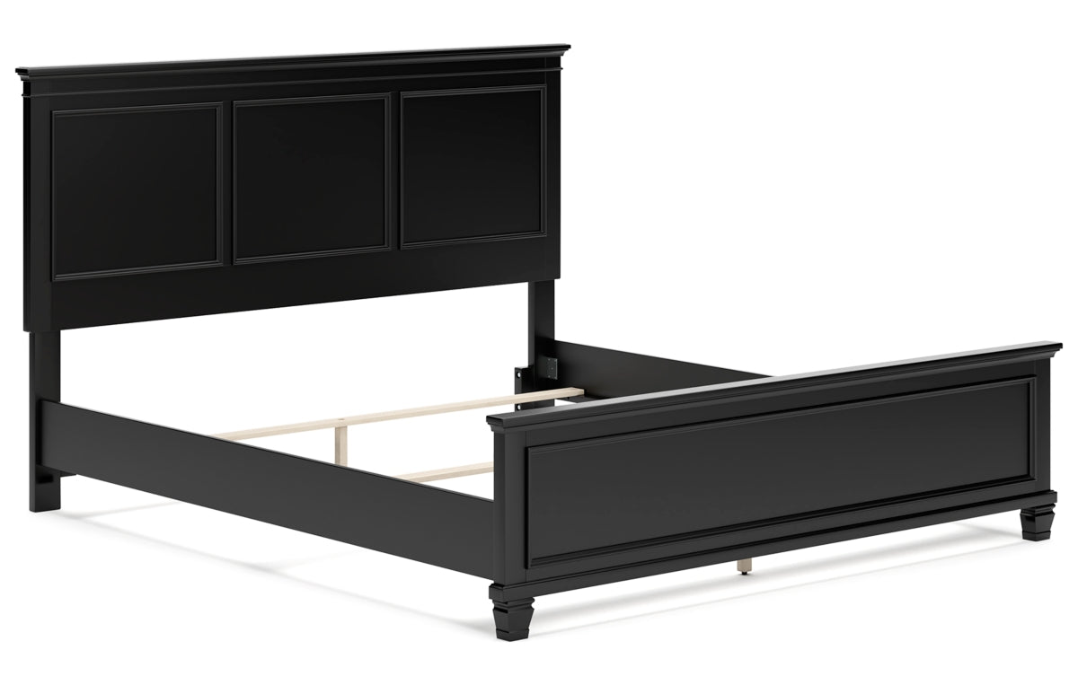 Lanolee California King Panel Bed