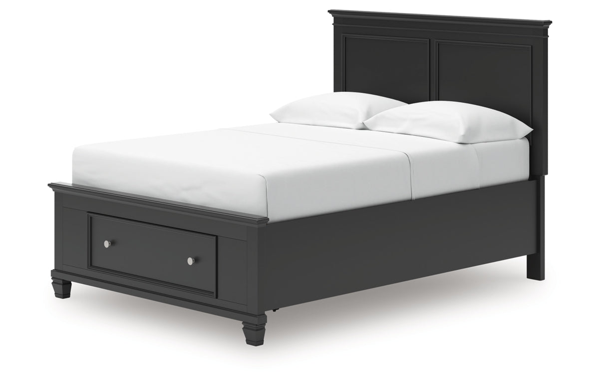 Lanolee Full Panel Storage Bed