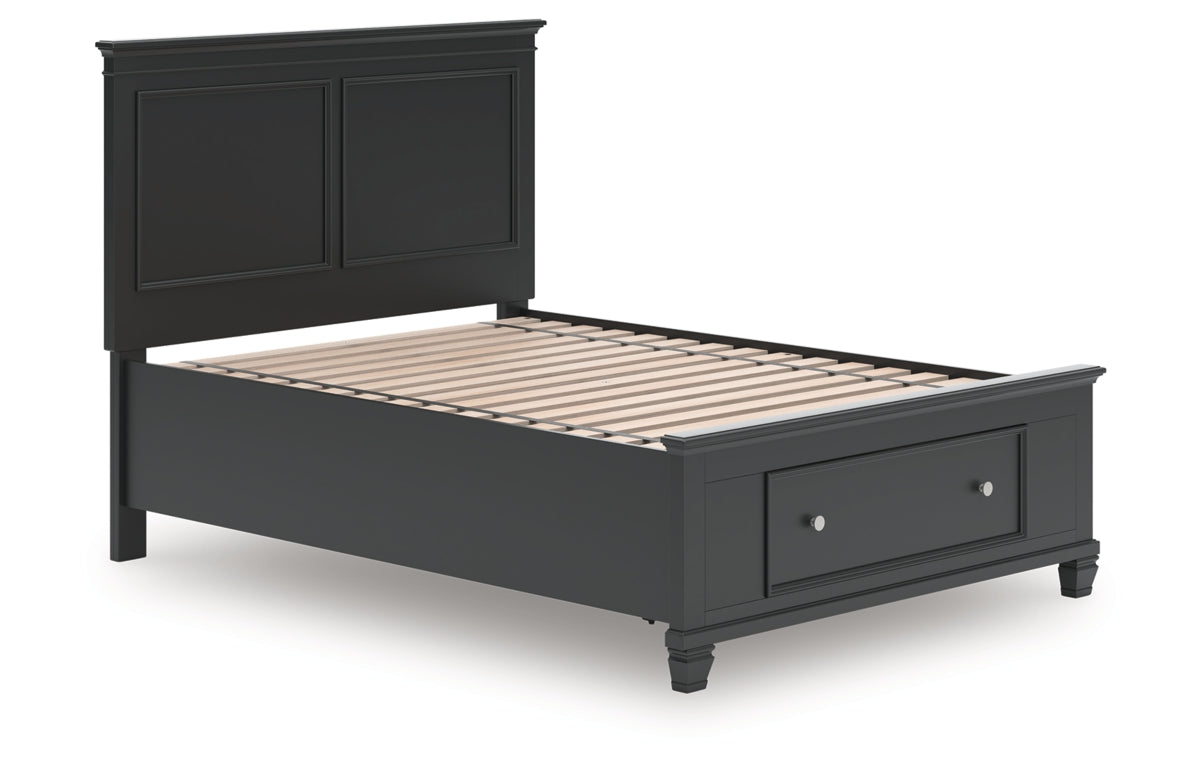 Lanolee Full Panel Storage Bed