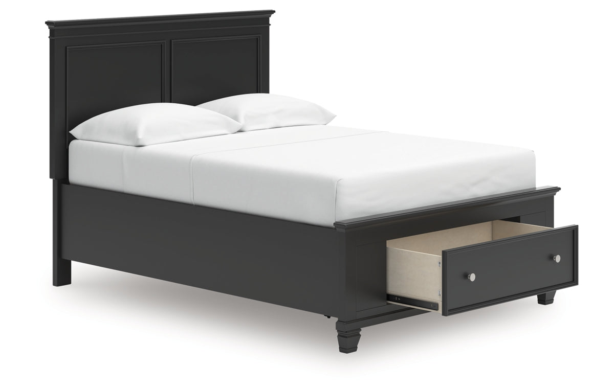 Lanolee Full Panel Storage Bed