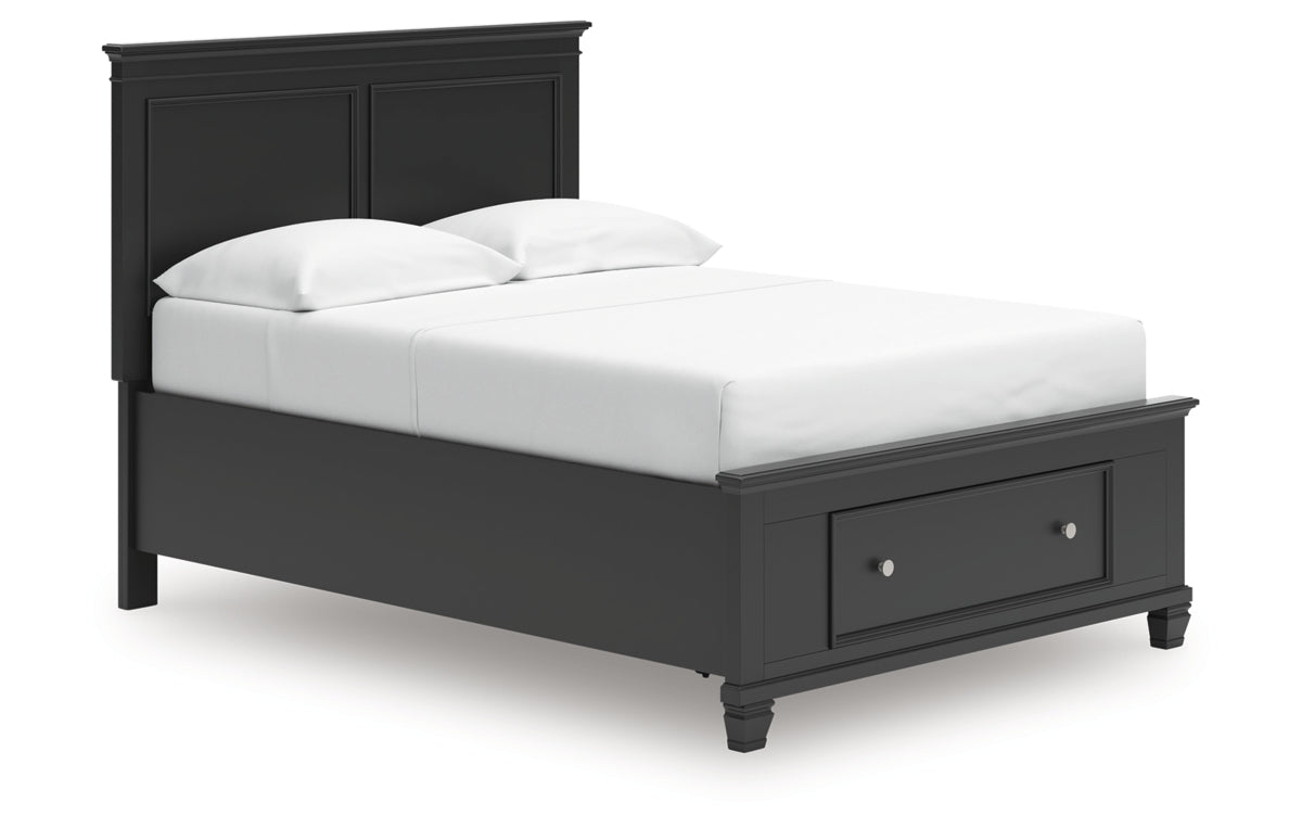 Lanolee Full Panel Storage Bed