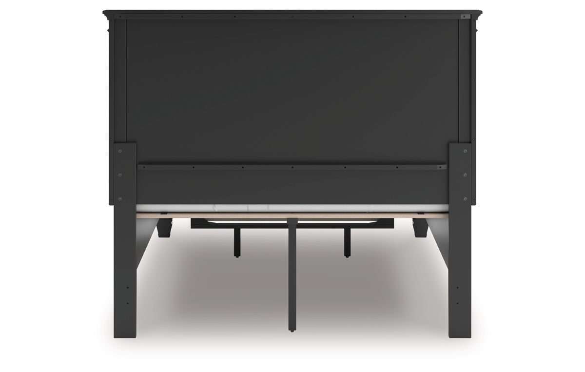 Lanolee Full Panel Storage Bed