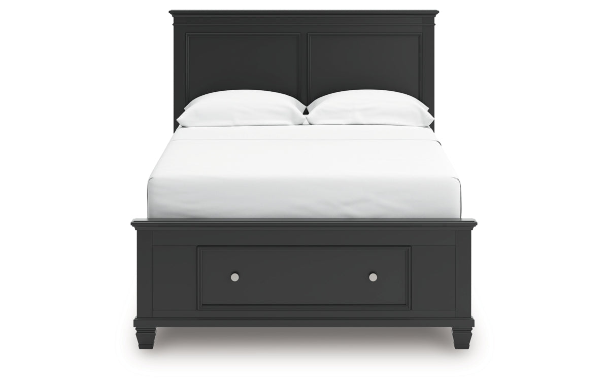 Lanolee Full Panel Storage Bed
