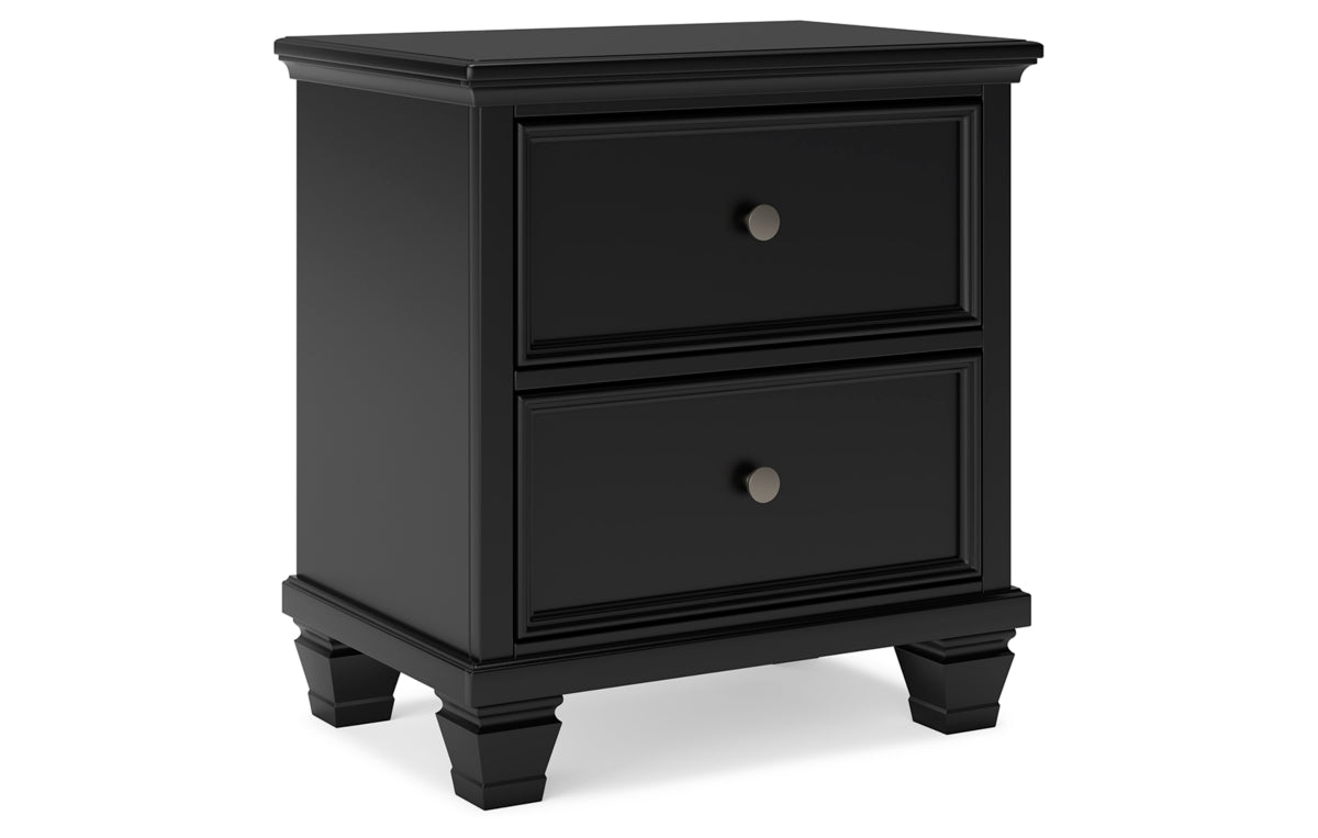 Lanolee Twin Panel Storage Bed, Dresser, Mirror and Nightstand