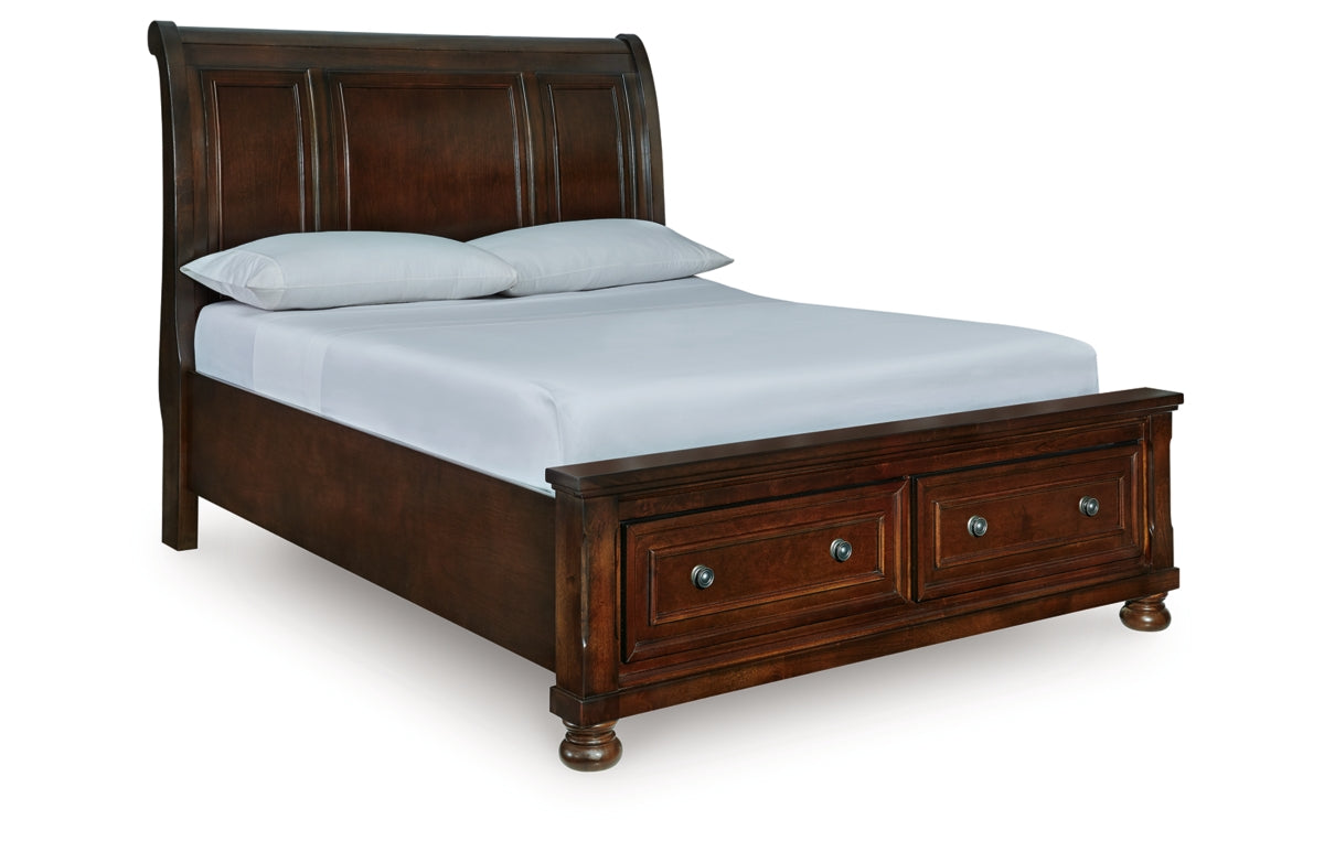 Porter Queen Sleigh Storage Bed
