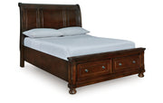 Porter Queen Sleigh Storage Bed