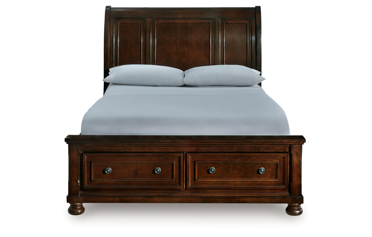 Porter Queen Sleigh Storage Bed