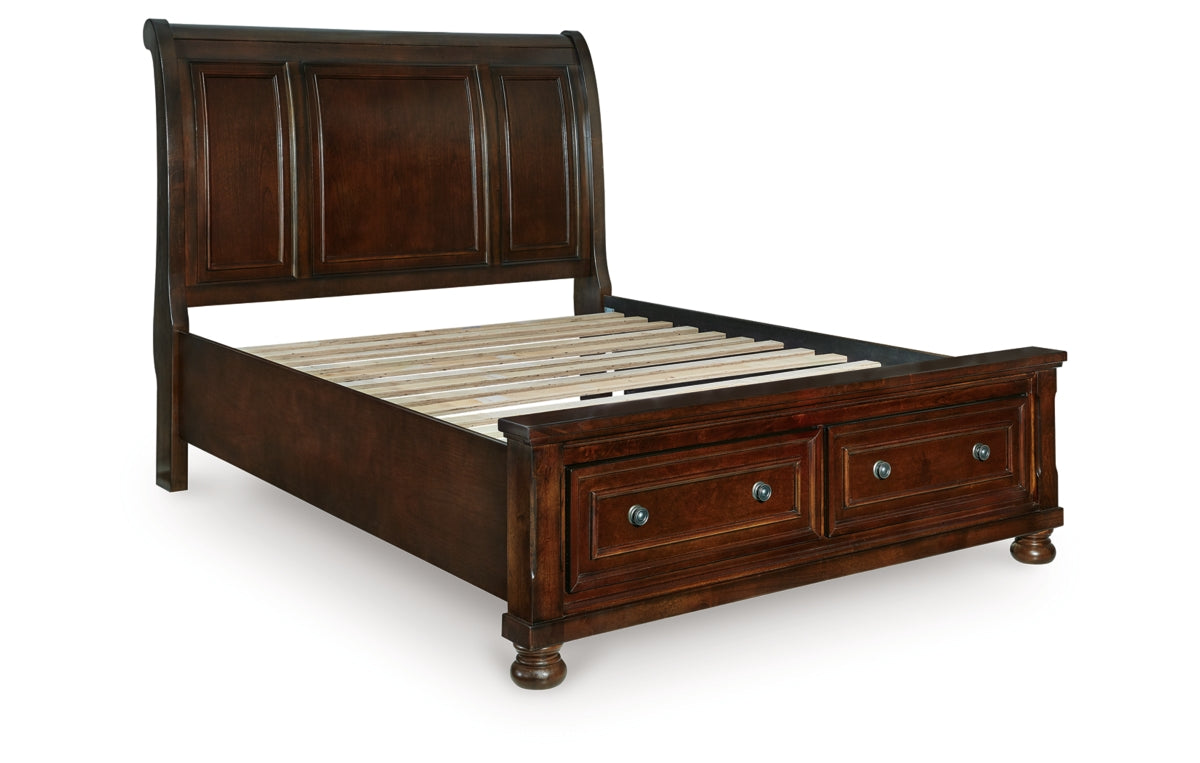 Porter Queen Sleigh Storage Bed