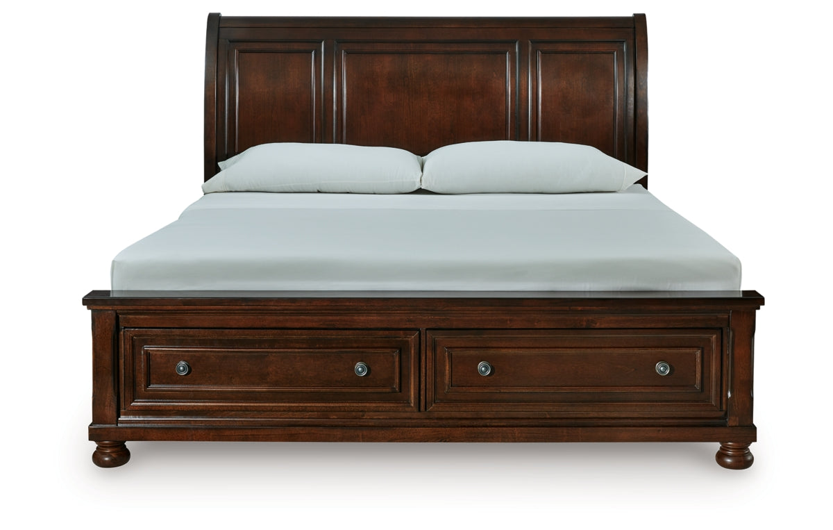 Porter King Sleigh Storage Bed