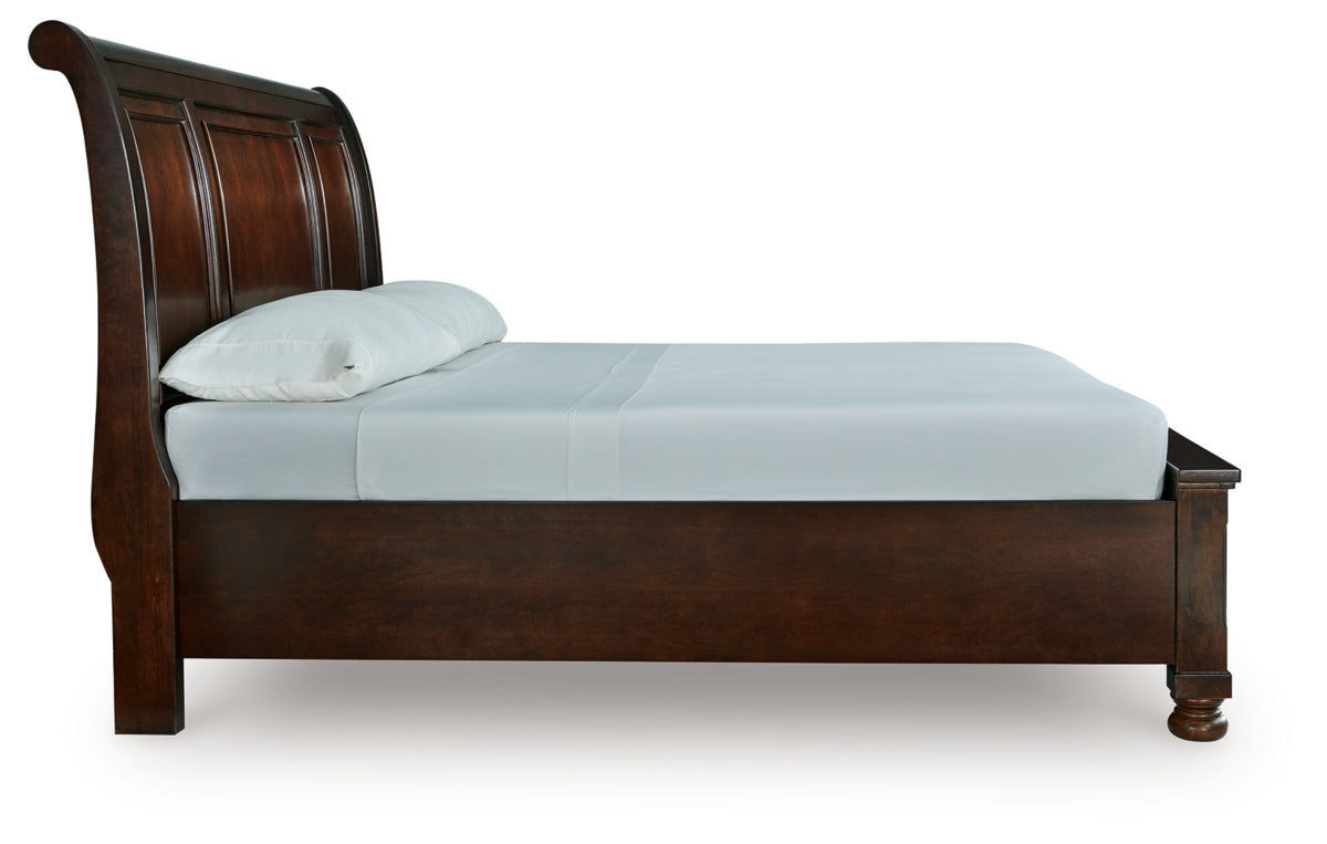 Porter King Sleigh Storage Bed