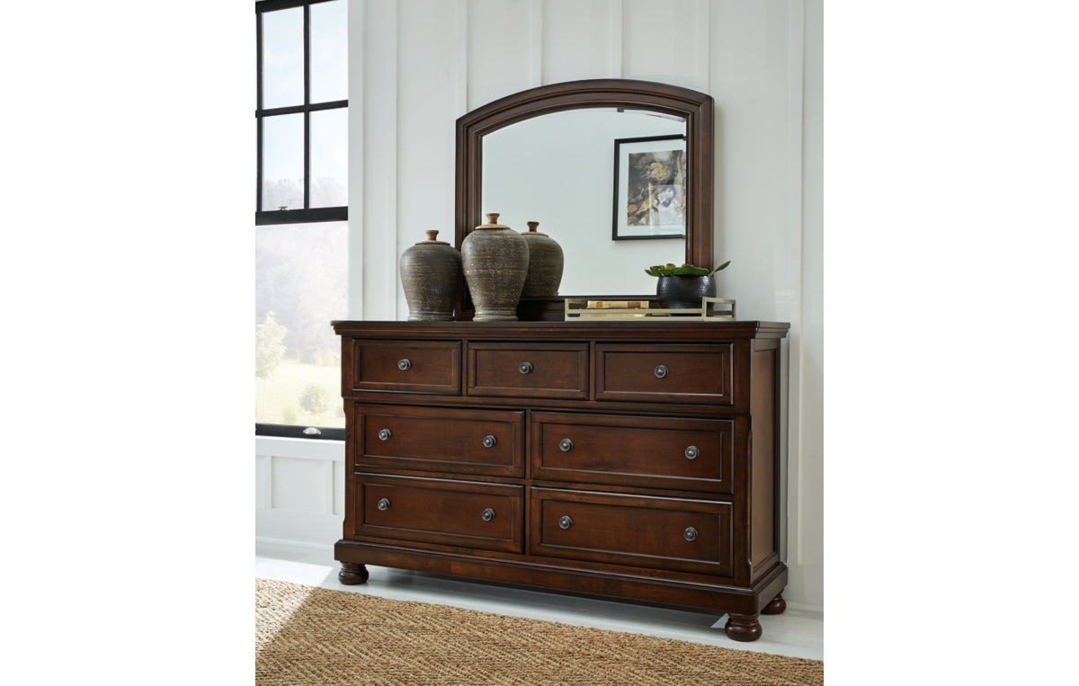Porter Dresser and Mirror