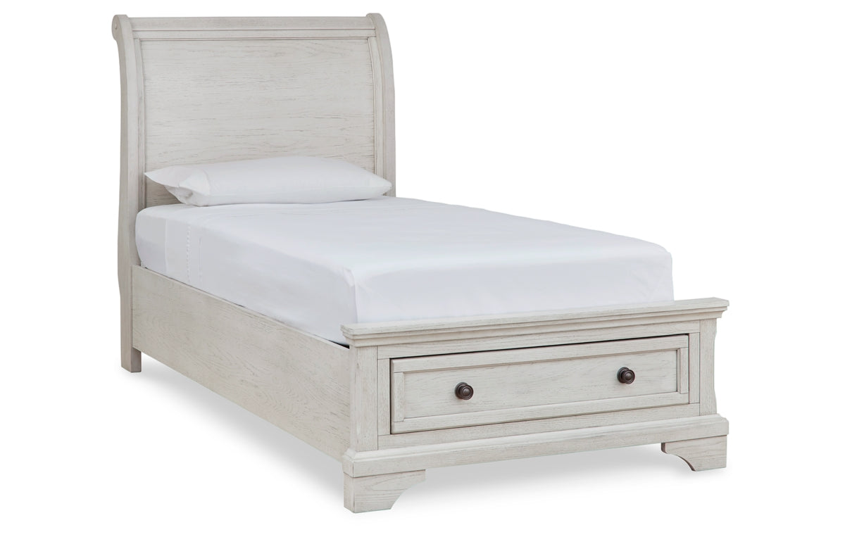 Robbinsdale Twin Sleigh Storage Bed
