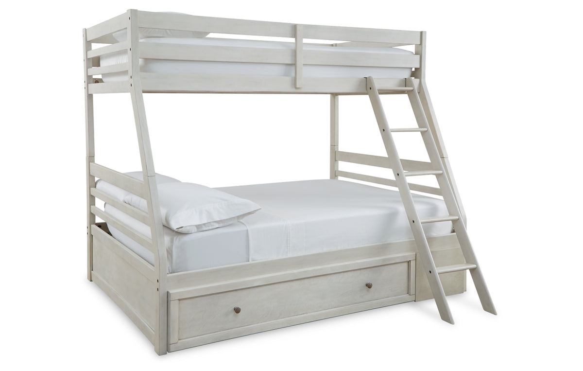 Robbinsdale Twin over Full Bunk Bed with Storage