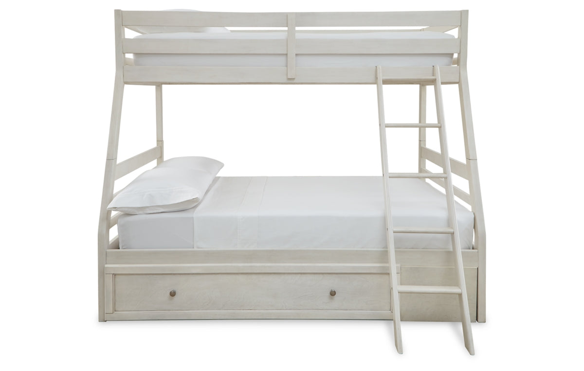 Robbinsdale Twin over Full Bunk Bed with Storage