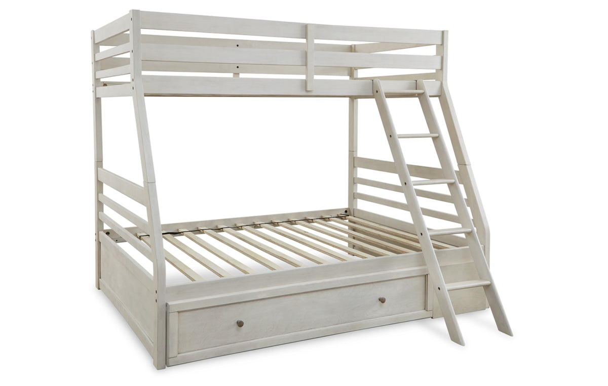 Robbinsdale Twin over Full Bunk Bed with Storage