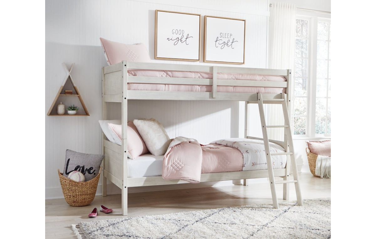 Robbinsdale Twin/Twin Bunk Bed with Ladder