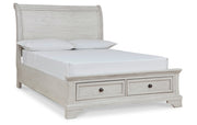 Robbinsdale Full Sleigh Storage Bed