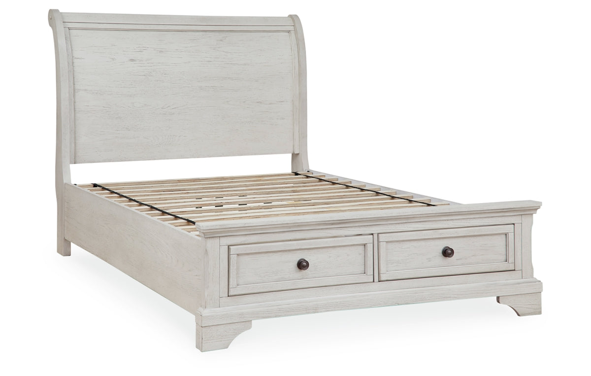 Robbinsdale Full Sleigh Storage Bed