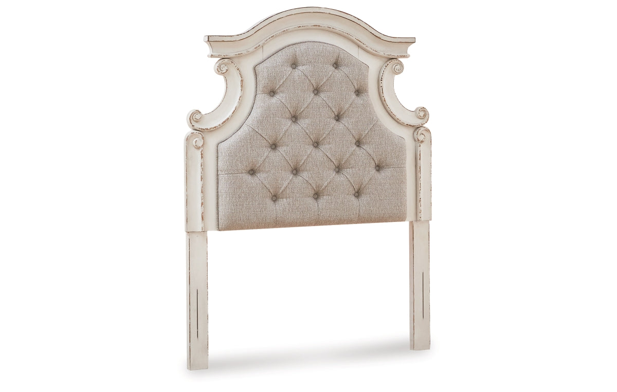 Realyn Twin Upholstered Panel Headboard