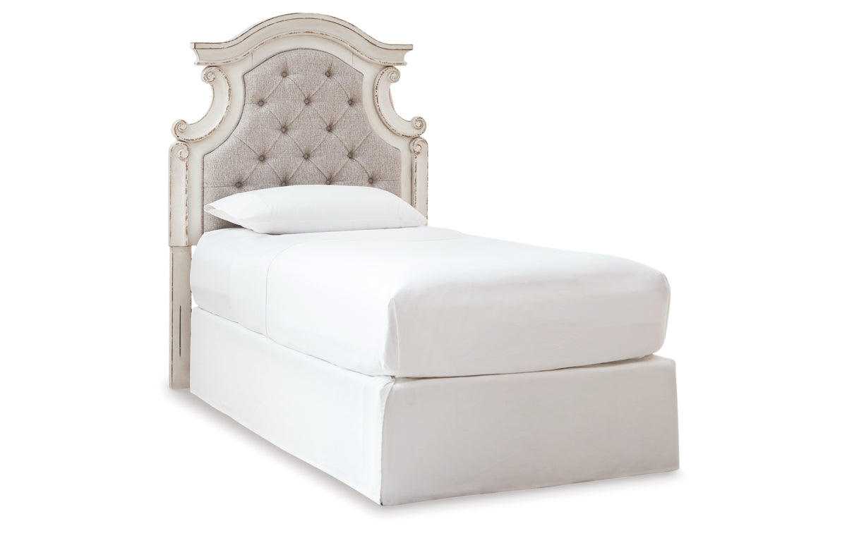 Realyn Twin Upholstered Panel Headboard