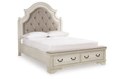 Realyn Queen Upholstered Storage Bed