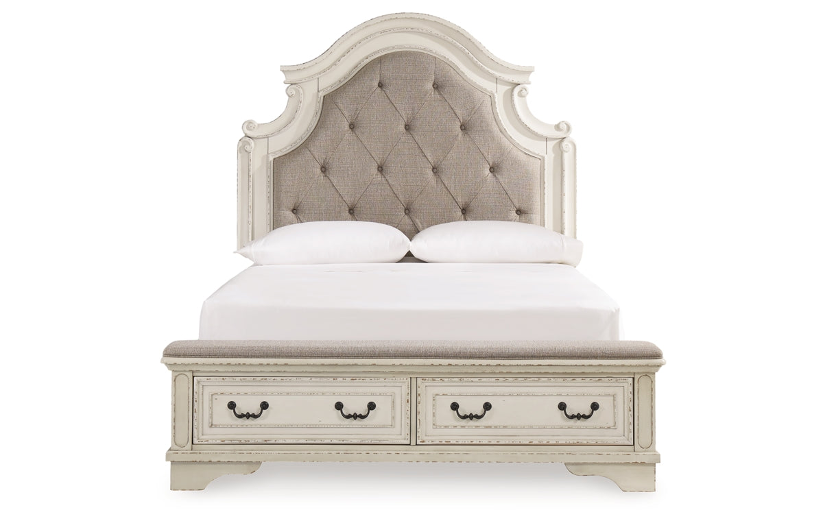 Realyn Queen Upholstered Storage Bed