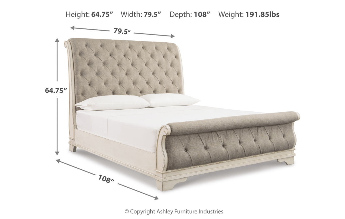 Realyn California King Sleigh Bed