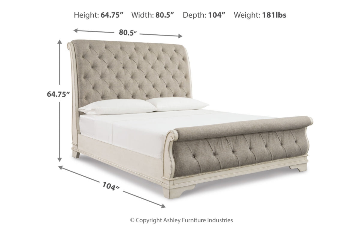 Realyn King Sleigh Bed