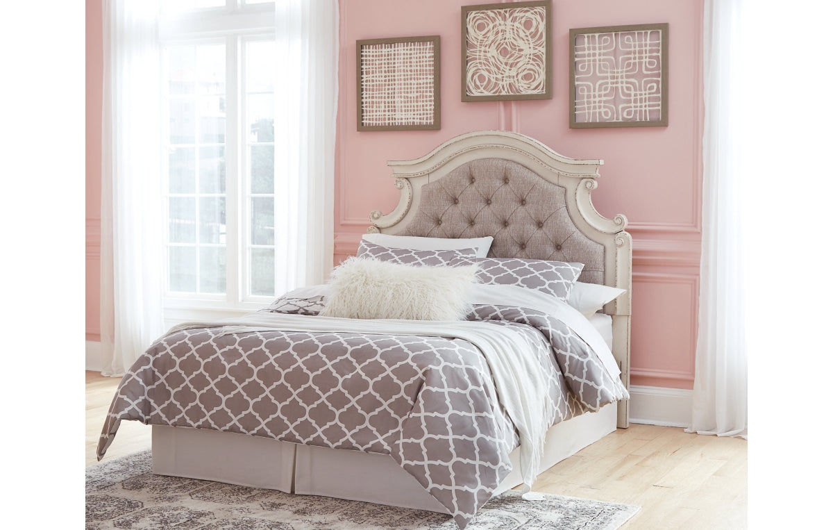 Realyn Full Upholstered Panel Headboard