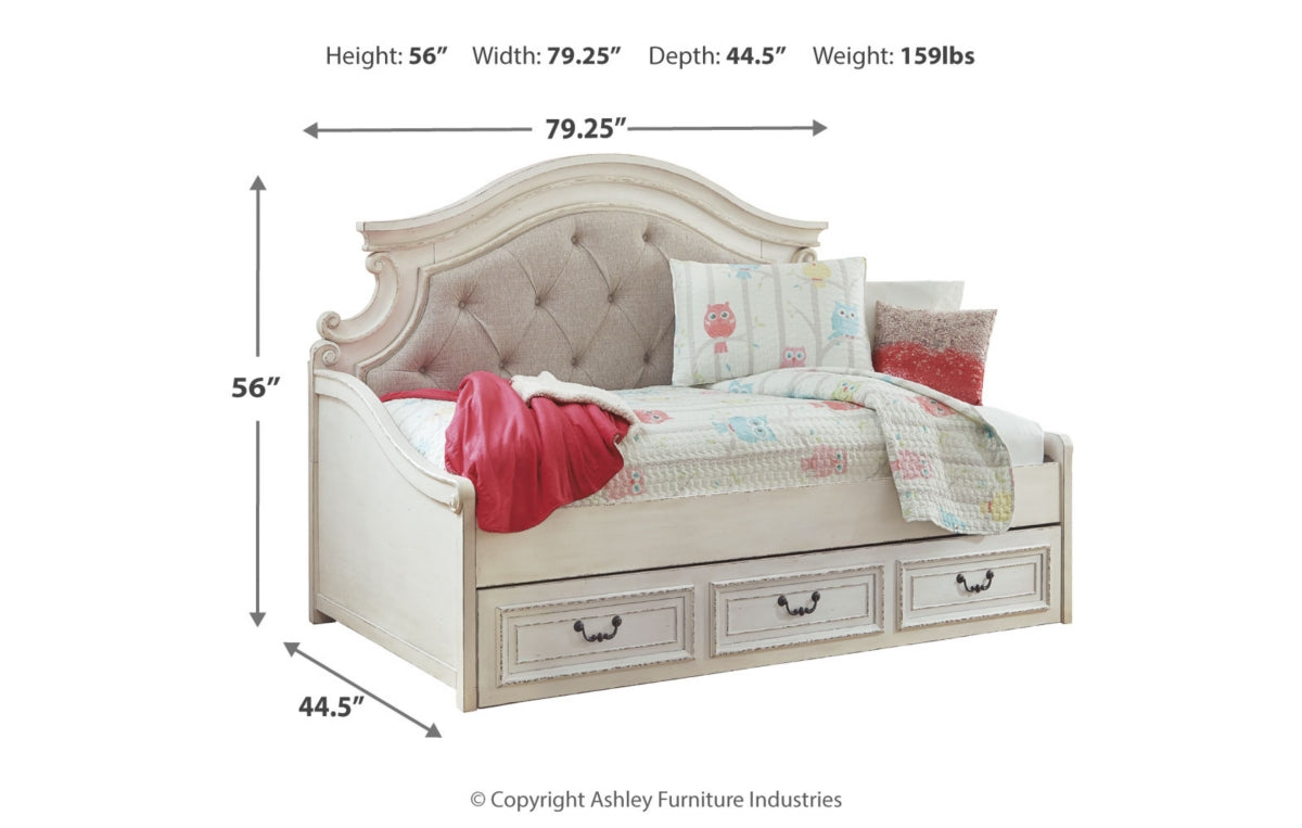 Realyn Twin Daybed with 1 Large Storage Drawer