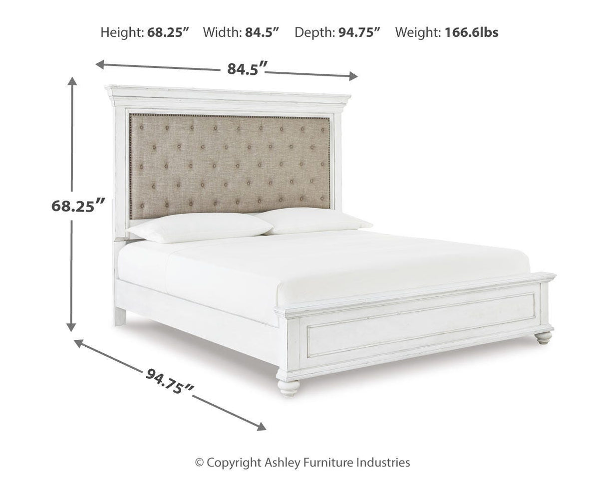 Kanwyn California King Panel Bed